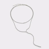 Alata Silver/Clear Multi Women's Necklaces | ALDO Canada