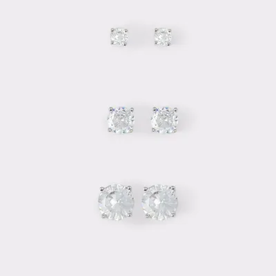 Alaynia Silver/Clear Multi Women's Earrings | ALDO US