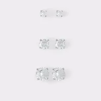 Alaynia Argent/Transparent Multi Femmes Boucles d'oreilles | ALDO Canada