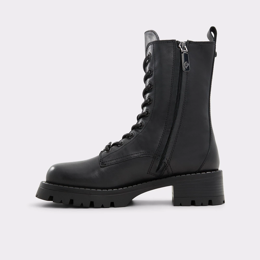 Allea Black Women's Combat boots | ALDO Canada