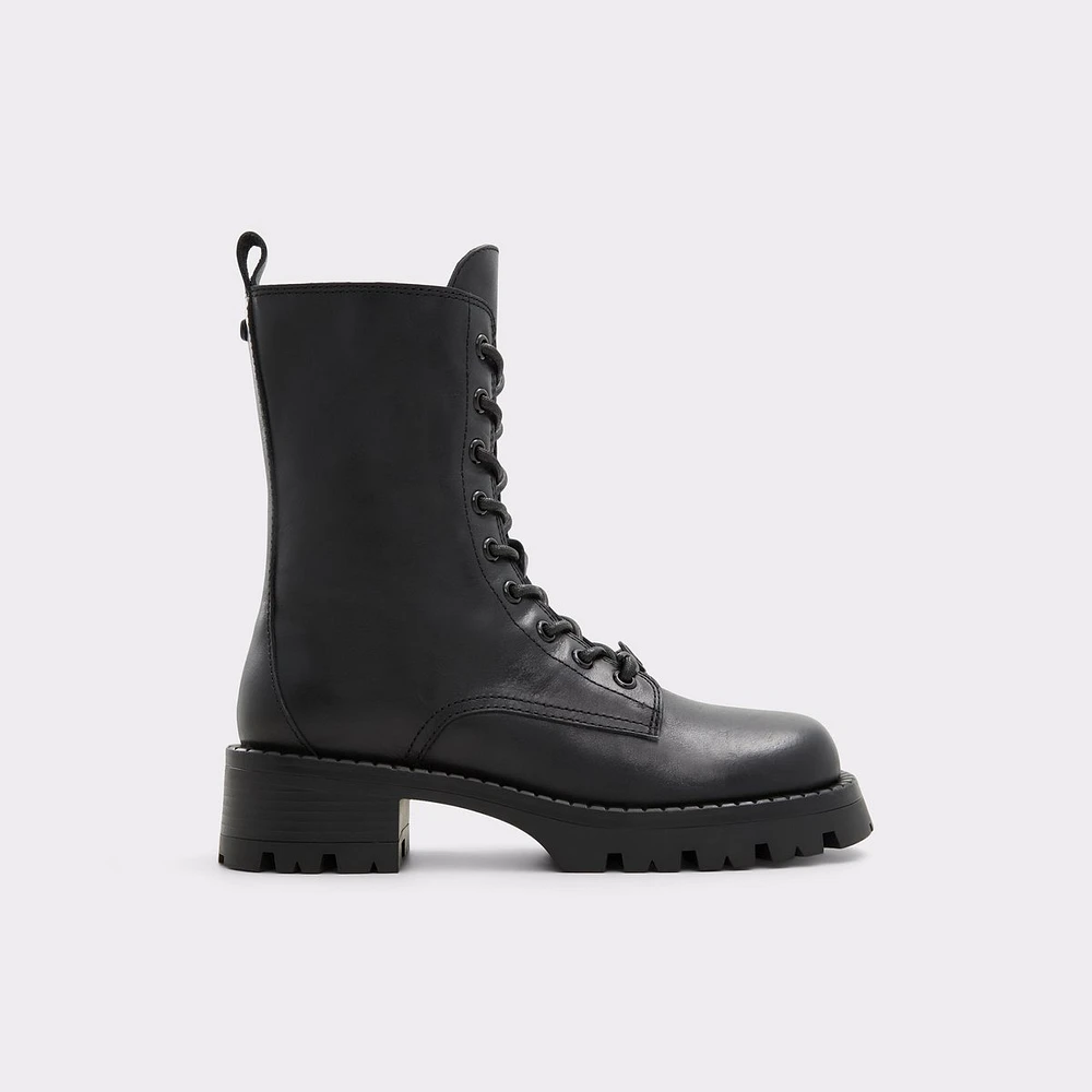 Allea Black Women's Combat boots | ALDO Canada