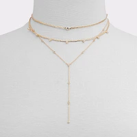 Allier Gold/Clear Multi Women's Necklaces | ALDO Canada