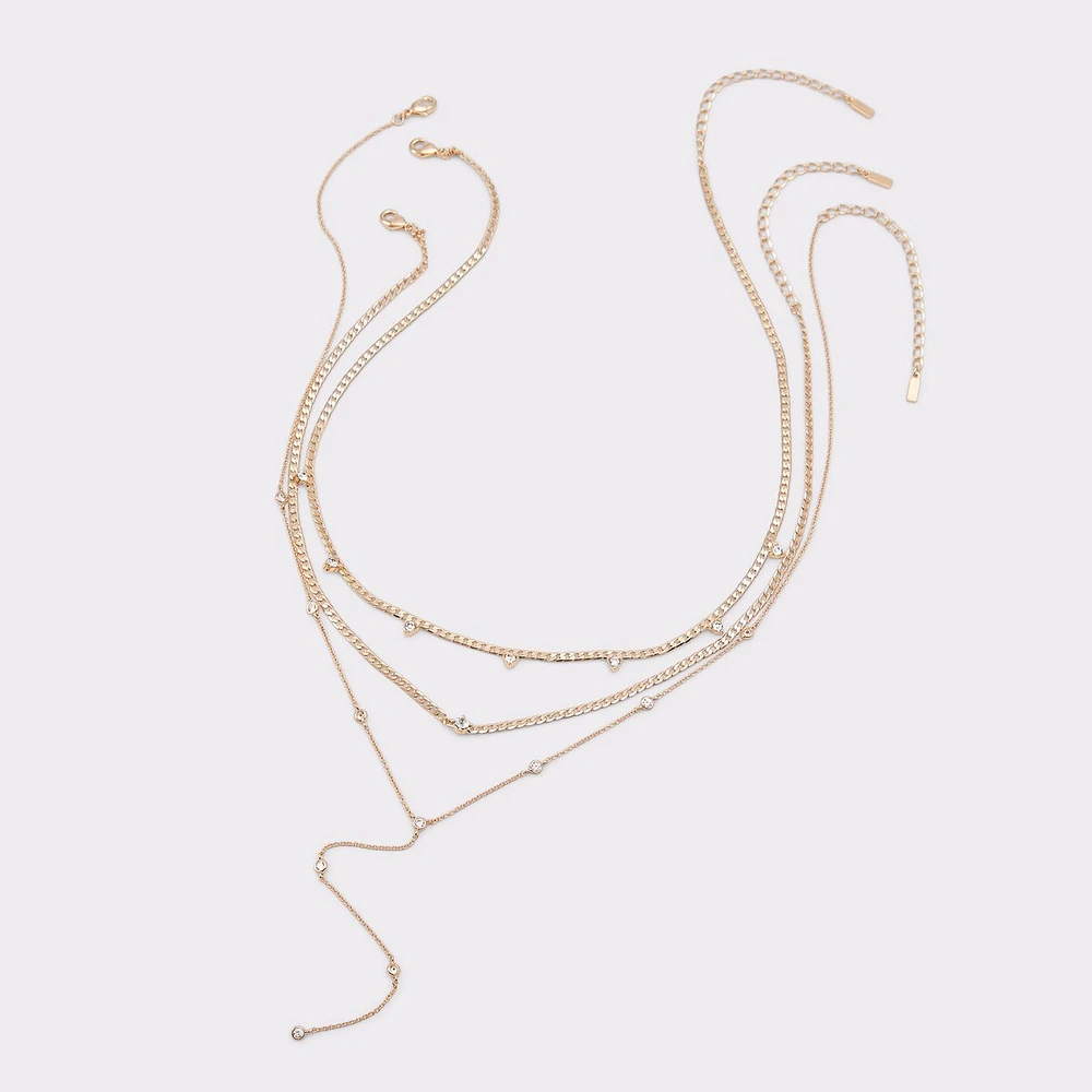 Allier Gold/Clear Multi Women's Necklaces | ALDO Canada