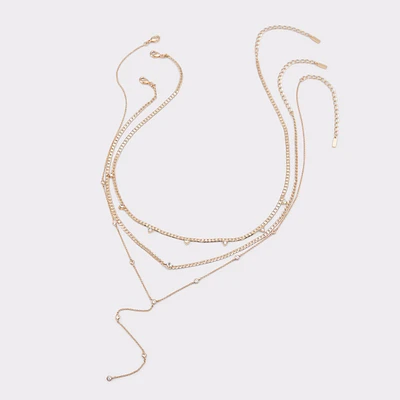 Allier Gold/Clear Multi Women's Necklaces | ALDO Canada