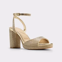 Alluring Champagne Women's Strappy sandals | ALDO Canada