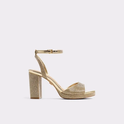 Alluring Champagne Women's Strappy sandals | ALDO Canada