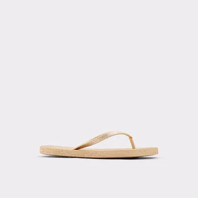 Aloomba Gold Women's Flat Sandals | ALDO US