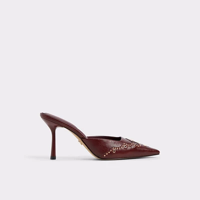 Amarilla Dark Red Women's Mule slides | ALDO US