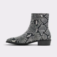 Amur Other Black Leather Snake Men's Dress boots | ALDO Canada