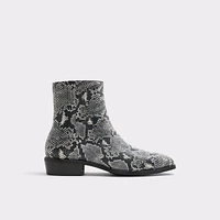 Amur Other Black Leather Snake Men's Dress boots | ALDO Canada