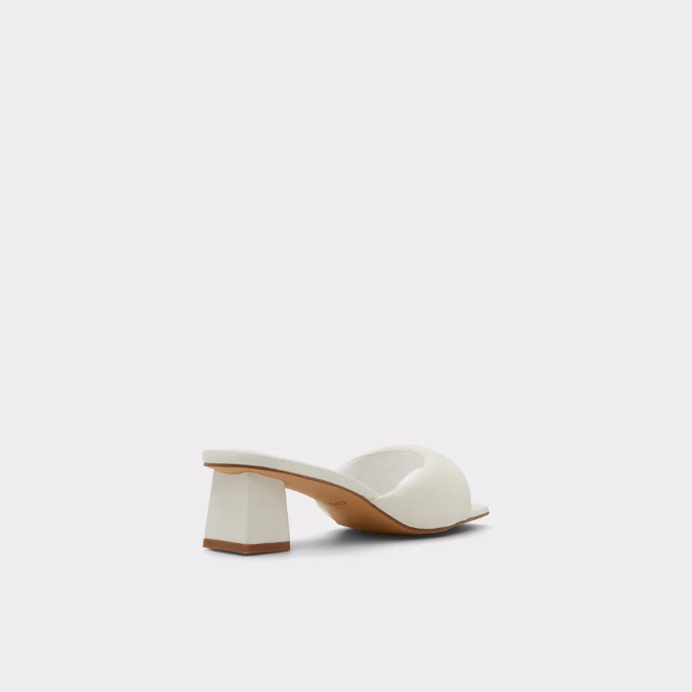 Aneka White Women's Mule slides | ALDO Canada