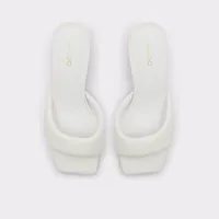 Aneka Blanc Femmes Mules | ALDO Canada