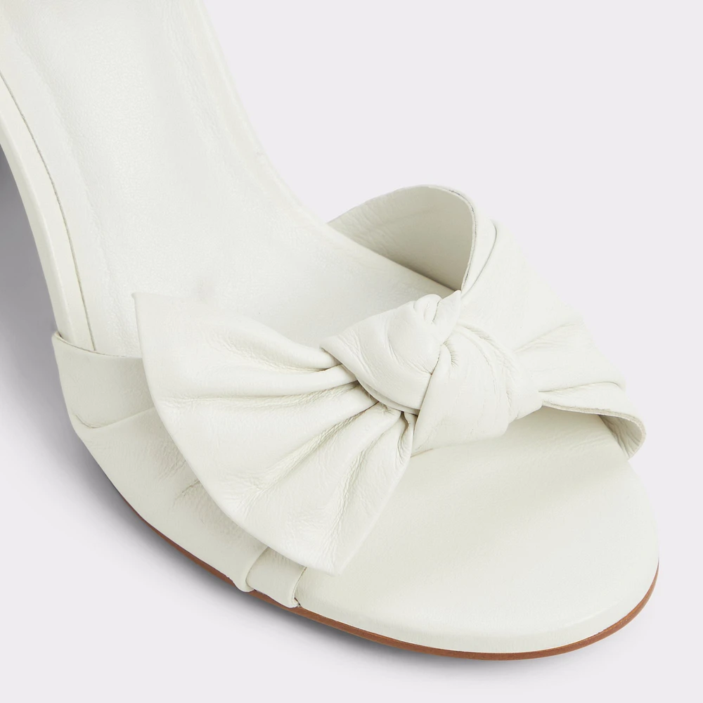 Angelknot Blanc/Oss Femmes Talons blocs | ALDO Canada