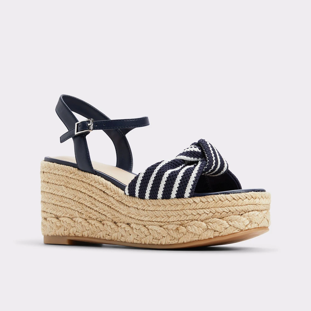 Annamarie Navy Women's Wedges | ALDO Canada