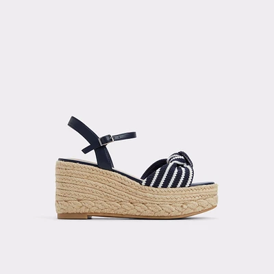 Annamarie Navy Women's Wedges | ALDO Canada