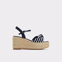 Annamarie Navy Women's Wedges | ALDO Canada