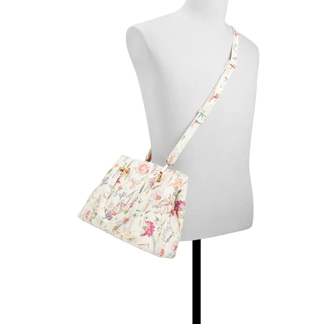 Anneterielx White Women's Tote & Satchel bags