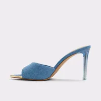 Anniebrilden Bleu Moyen Femmes Mules a talons | ALDO Canada