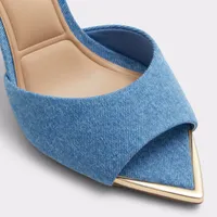 Anniebrilden Bleu Moyen Femmes Mules a talons | ALDO Canada