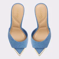 Anniebrilden Bleu Moyen Femmes Mules a talons | ALDO Canada