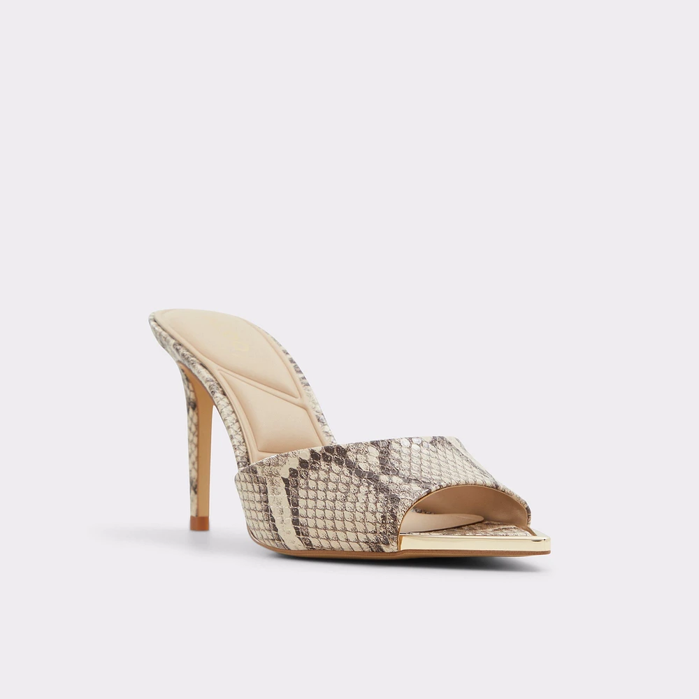 Anniebrilden Brown Overflow Women's Heeled Mules | ALDO Canada