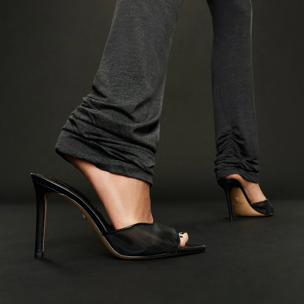 Anyabrilden Black Women's Heeled mules | ALDO Canada