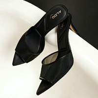 Anyabrilden Black Women's Heeled mules | ALDO Canada