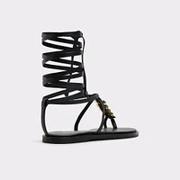 Artemisa Noir Femmes Sandales à talon plat | ALDO Canada