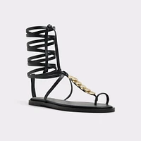 Artemisa Noir Femmes Sandales à talon plat | ALDO Canada
