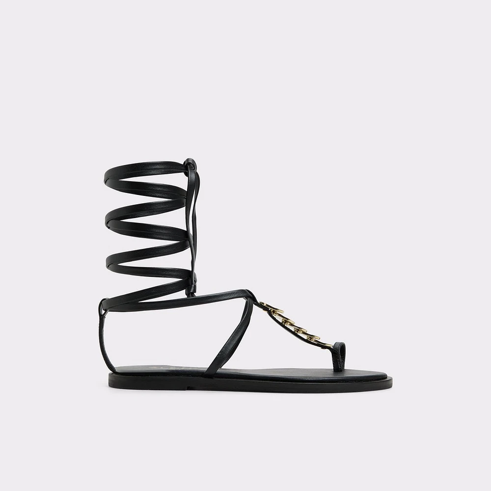Artemisa Noir Femmes Sandales à talon plat | ALDO Canada