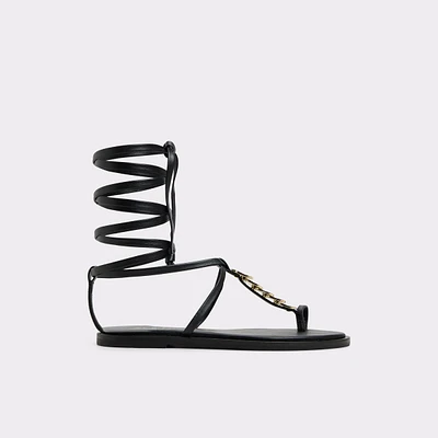 Artemisa Noir Femmes Sandales à talon plat | ALDO Canada