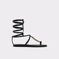 Artemisa Noir Femmes Sandales à talon plat | ALDO Canada