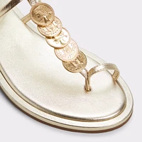 Artemisa Or Femmes Sandales à talon plat | ALDO Canada