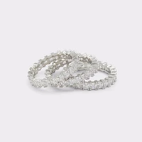 Aschianamini Silver/Clear Multi Women's Rings | ALDO Canada