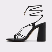 Athalia Noir Femmes Sandale à lanières | ALDO Canada