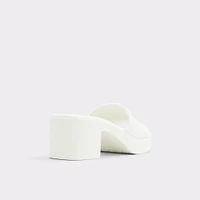 Babbie Blanc Femmes Mules a talons | ALDO Canada