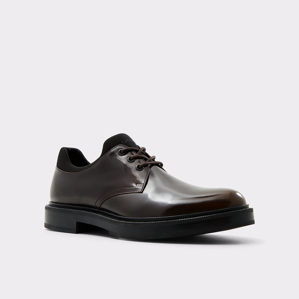 Barlow Marron Foncé Hommes Chaussures oxford et lacées | ALDO Canada