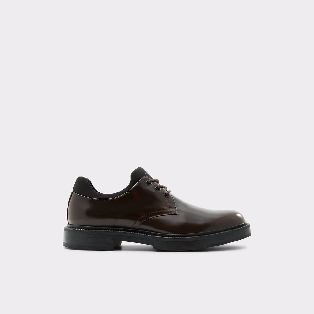 Barlow Marron Foncé Hommes Chaussures oxford et lacées | ALDO Canada