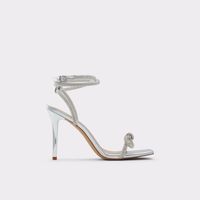 Barrona Silver Women's Heeled sandals | ALDO US