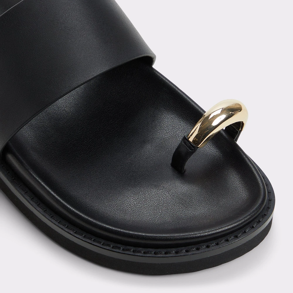 Beachstroll Noir Femmes Sandales a assise plantaire | ALDO Canada