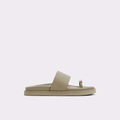 Beachstroll Other Green Women's Footbed sandals | ALDO Canada