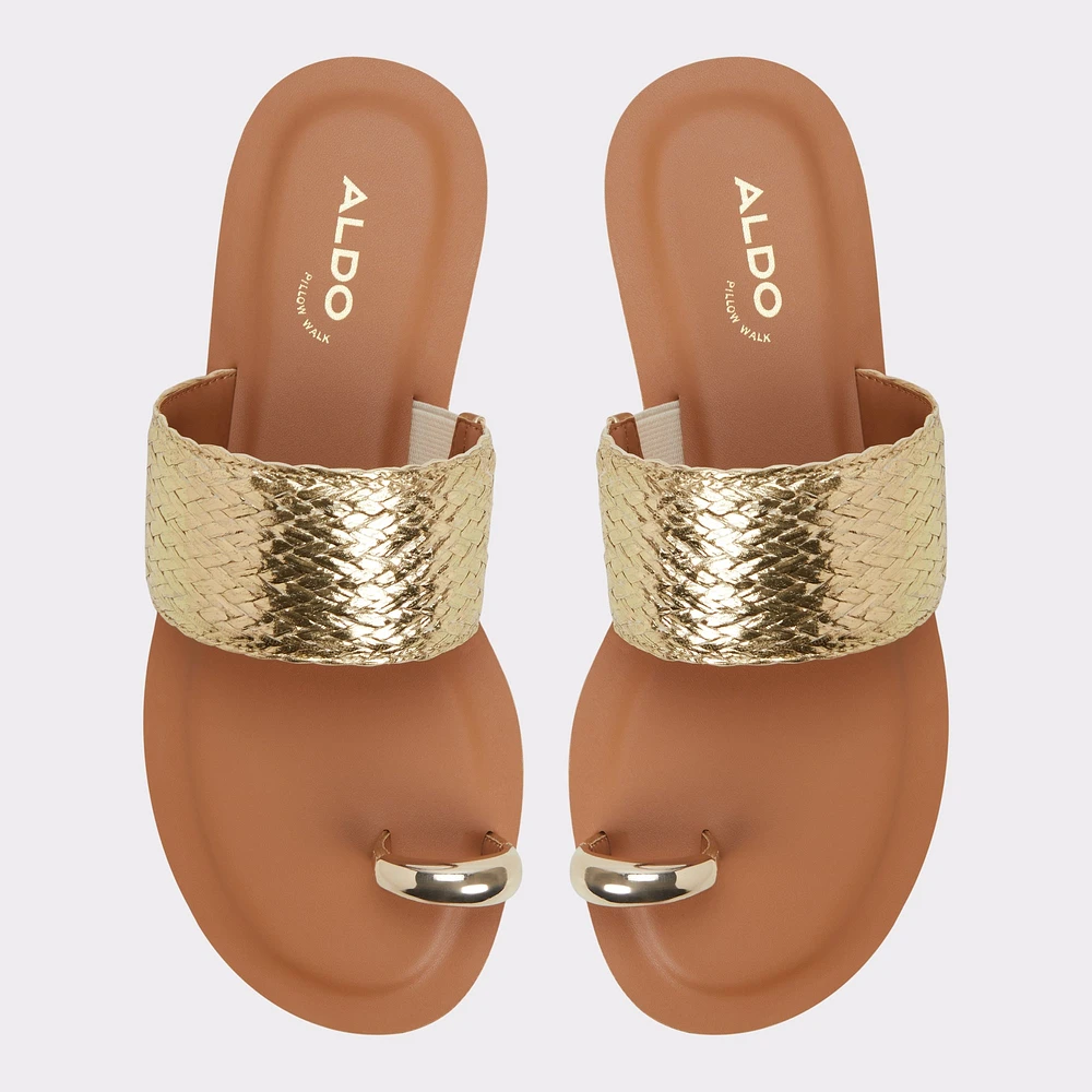 Beachwalk Or Femmes Sandales à talon plat | ALDO Canada