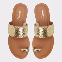 Beachwalk Or Femmes Sandales à talon plat | ALDO Canada