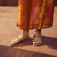 Beachwalk Or Femmes Sandales à talon plat | ALDO Canada