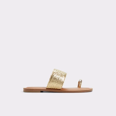 Beachwalk Or Femmes Sandales à talon plat | ALDO Canada