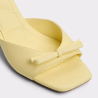 Belerose Light Yellow Women's Heeled mules | ALDO Canada