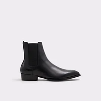 Bert Noir Cuir Lustré Hommes Le bottillon Chelsea | ALDO Canada