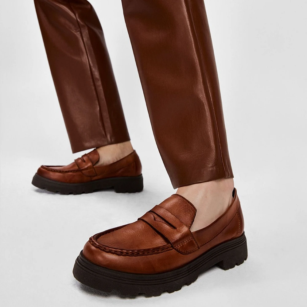 Biglect Other Brown Women's Loafers & Oxfords | ALDO Canada