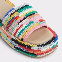 Bohemina Bright Multi Women's Platforms & Wedges | ALDO Canada