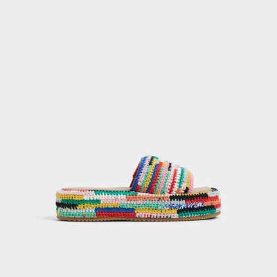 Bohemina Bright Multi Women's Platforms & Wedges | ALDO Canada